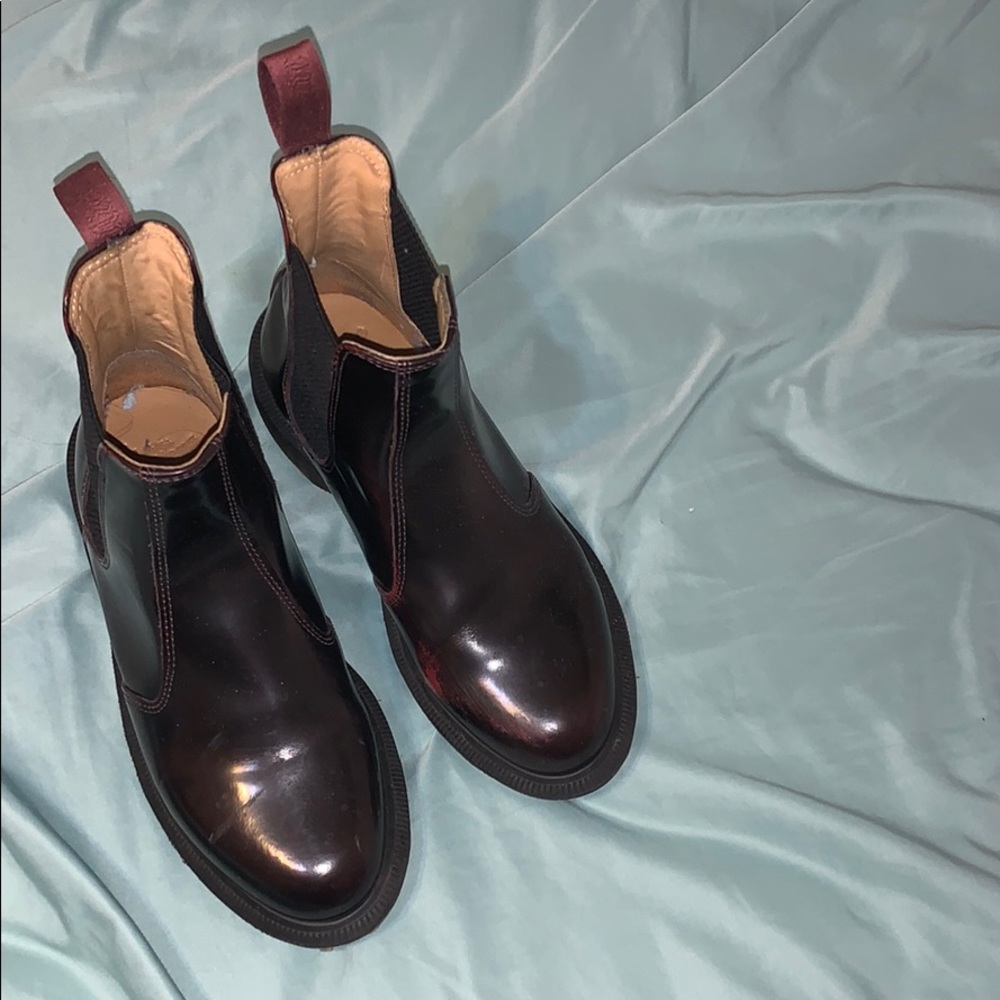 Doc Martens Flora cherry red. In good condition.